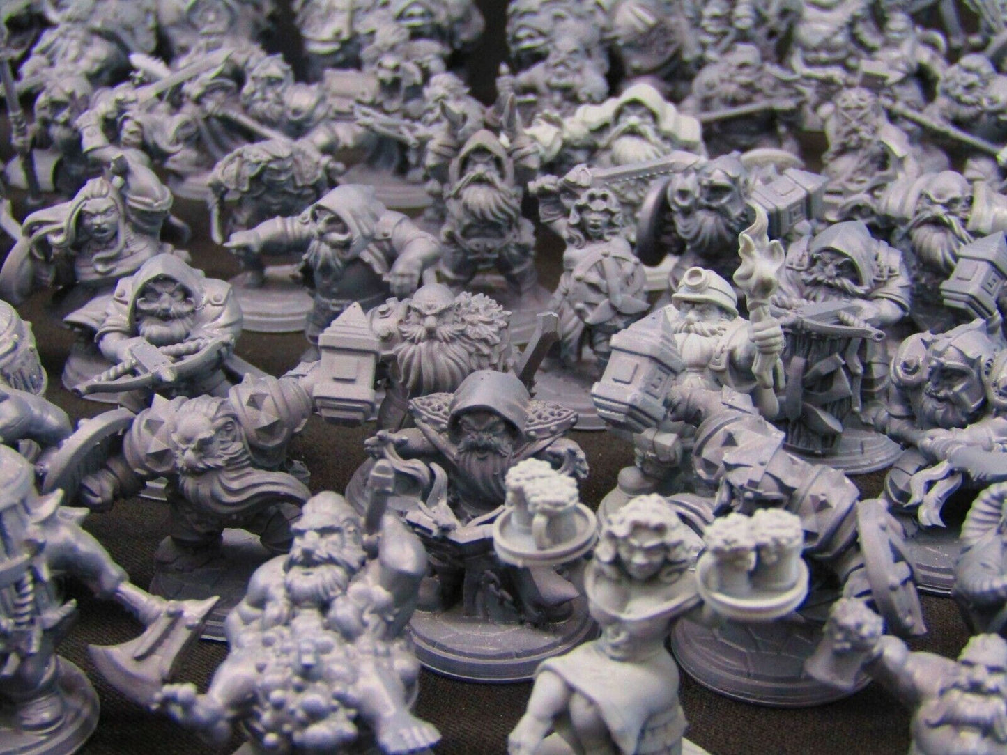 61pc Hold my Dwarf Set Mini Miniatures 3D Printed Player Characters NPC 28/32mm