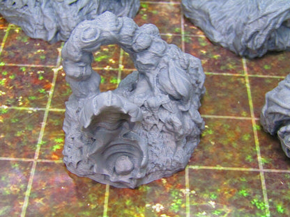 Deep Jungle Overgrowth Plants Scenery Scatter Terrain Props 3D Printed Minis