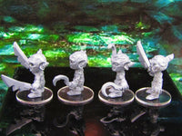 
              4pc Undead Zombie Goblin Raider Set Mini Miniature Model Character Figure
            