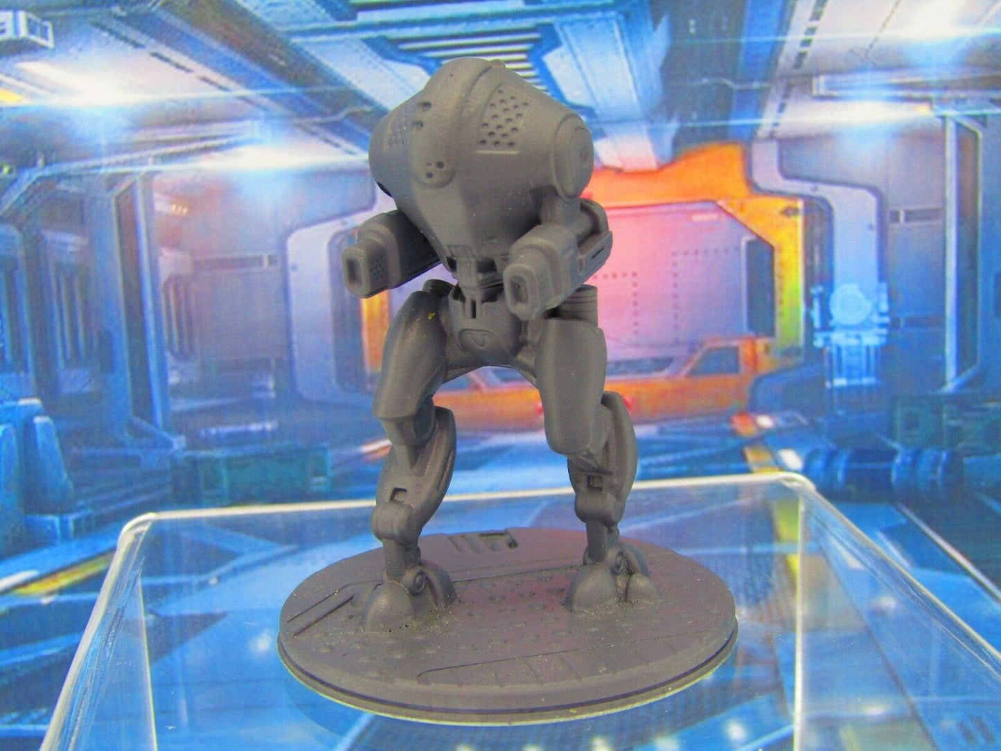 Defense Robo Robot Bot Drone Mini Miniature Figure 3D Printed Model Starfinder