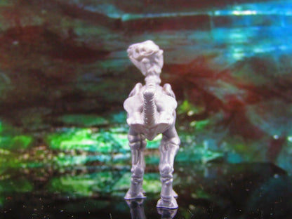 Undead Skeletal Skeleton Horse Pose B Mini Miniature Model Character Figure