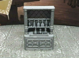 10 Piece Liquor Cabinet & Bottles Scatter Terrain Dungeons & Dragons Mini Model