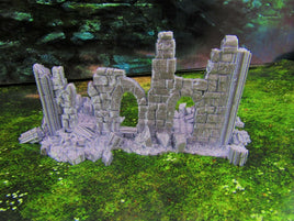 Ancient Building Battleworn Ruin Wall 1 Scatter Terrain Scenery Mini Miniature