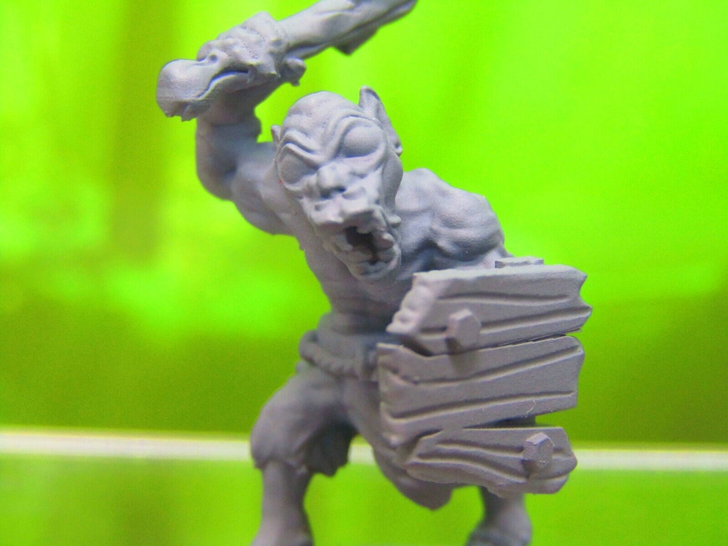 Pair of Goblin Fighters Monsters Mini Miniature 3D Printed Model 28/32mm Scale