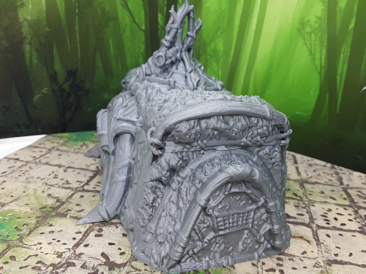 Barbarian Large Hut Scenery Terrain Miniature Mini Model Dungeons & Dragons D&D