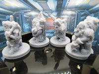 
              Dwarven Space Mercenaries Mercs Mini Miniature Scenery Terrain 3D Printed Model
            