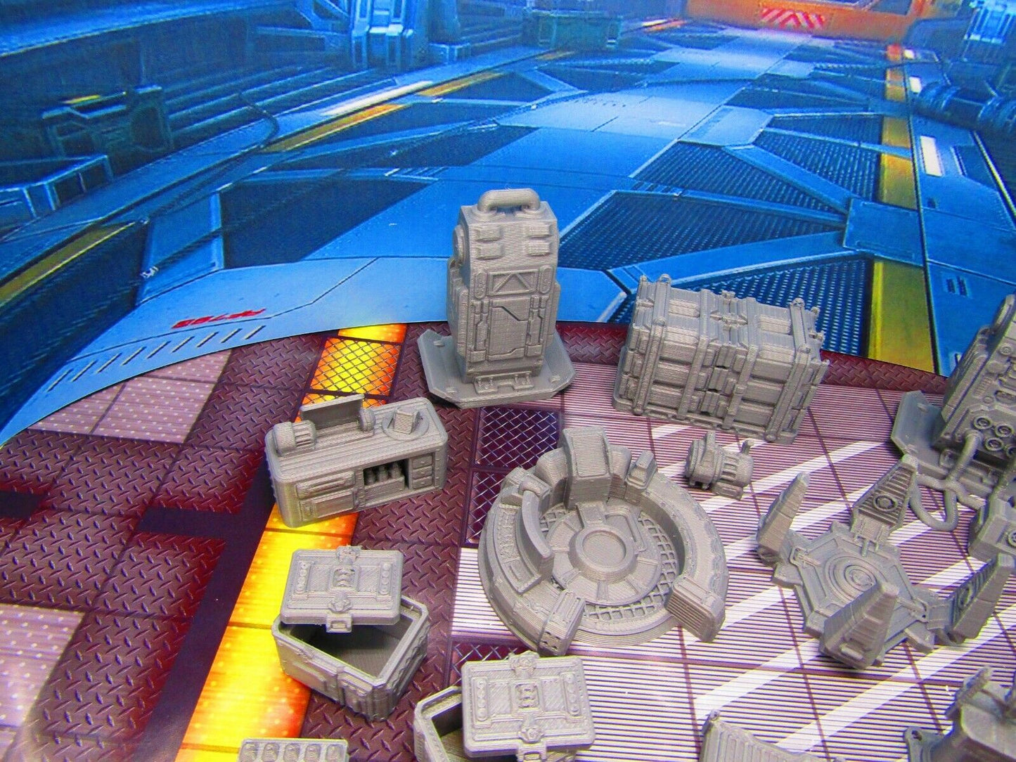 14 pc Mechanic's Bay Garage Workshop Scatter Terrain Scenery Miniature