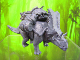 Pack Mule Dinosaur Chasmosaurus Mini Miniature Figure 3D Printed Model 28/32mm