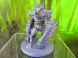 Sea Troll Mini Miniatures 3D Printed Resin Model Figure 28/32mm Scale RPG
