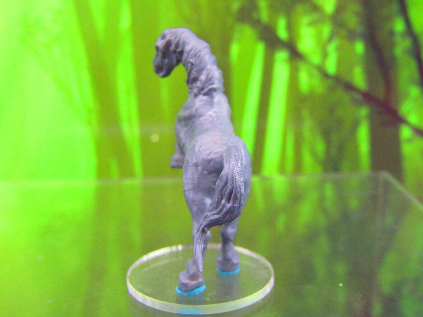 Undead Steed Hell Horse Mini Miniature Figure 3D Printed Model 28/32mm Scale RPG