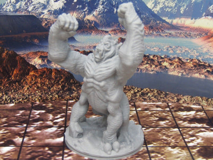 Alien Ape Gorilla 4 Armed Mutant Monster Encounter Mini Miniature Figure