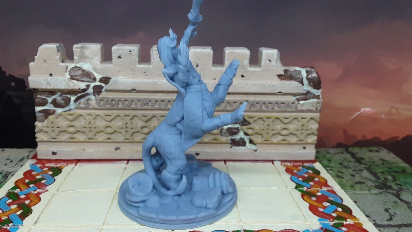 Lamia Egyptian Demon Encounter Mini Miniature Figure D&D 3D Printed Resin