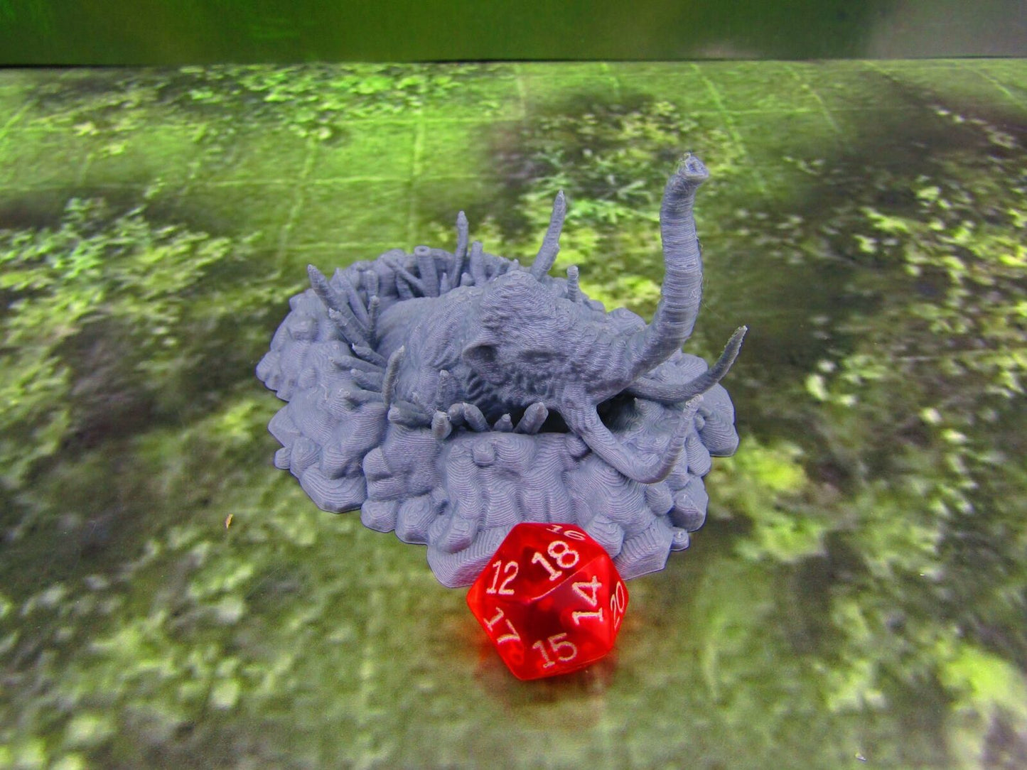 Prehistoric Trapped Mammoth in Spike Pit  Scatter Terrain Scenery Mini Miniature