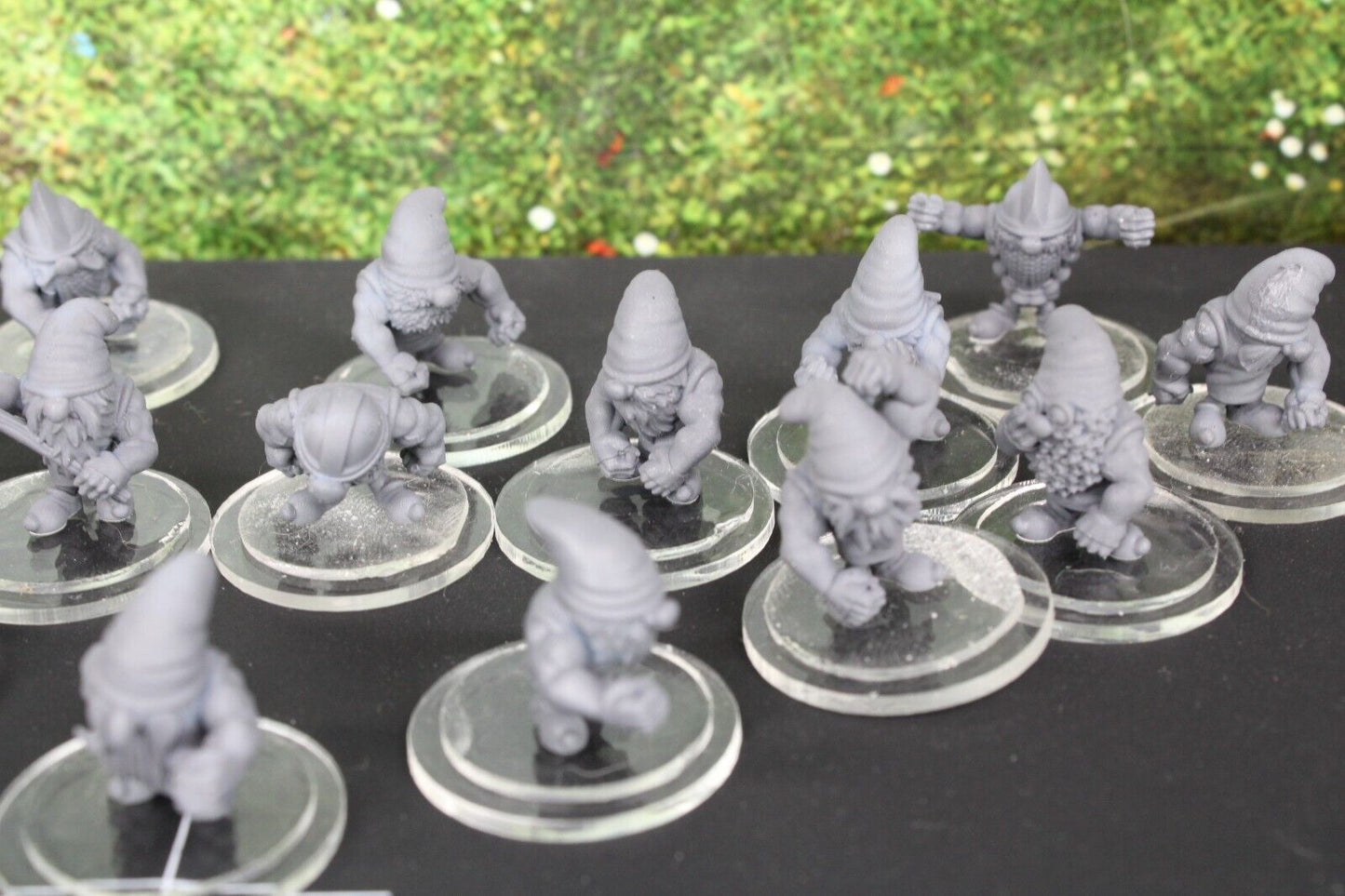 16pc Dwarven Team Mini Miniature Player Tabletop Blood Fantasy Football Bowl