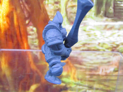 Metal Golem Mini Miniatures 3D Printed Resin Model Figure 28/32mm Scale RPG