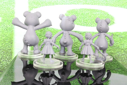 5pc Goldilocks Star Player Mini Miniature Player Blood Fantasy Football Bowl
