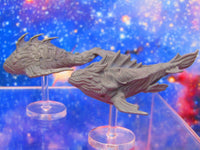 
              Space Whales Pair Creatures of the Cosmos Starfinder Fleet Scale Starship Mini
            