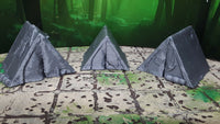 
              Adventurer's Camp w/ Tents, Campfire Scatter Terrain Dungeons & Dragons 28mm
            