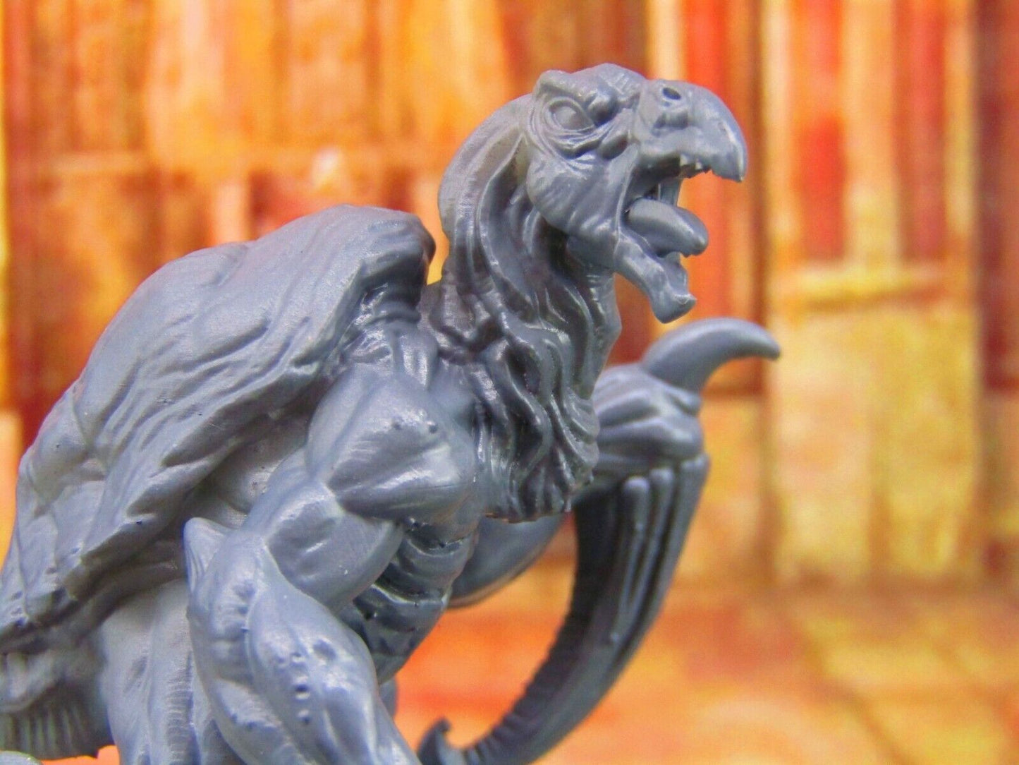 Hook Horror Vulture Beak Hacker Monster Mini Miniature Figure 3D Printed Model