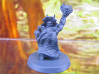 
              Goblin Shaman Mage Mini Miniatures 3D Printed Resin Model Figure 28/32mm Scale R
            