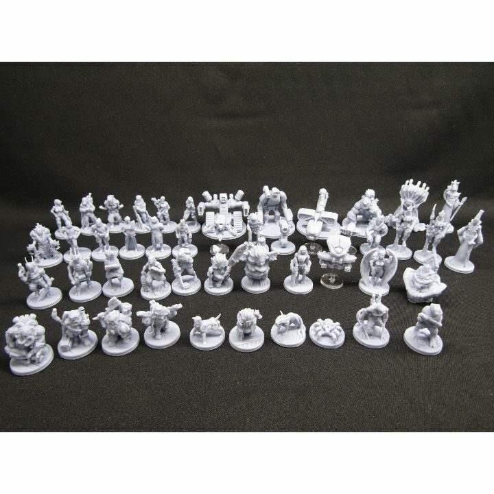Sci Fi Mini Set 4 - 48 pc The Ignis Quadrant EC3D Miniatures
