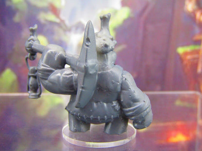 Shroomie Miner Mushroom Men Myconid Fungus Folk Mini Figures 3D Printed Model
