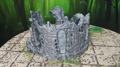 Altar Building Ruins Scatter Terrain Scenery 28mm Dungeons & Dragons 3D Printed