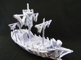 Devil's Scorn Undead Pirate Ship Haunted Boat Scatter Terrain Scenery 3D Printed