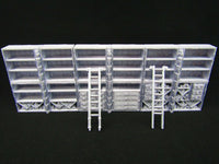 
              3pc Tall Book Shelves & 2 Ladders Scatter Terrain Scenery 3D Printed Mini
            