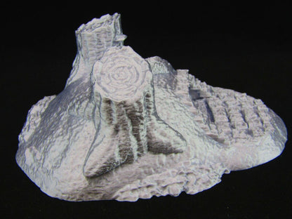 Forest Burrow / Barrow Scatter Terrain Scenery 3D Printed Mini Miniature Model