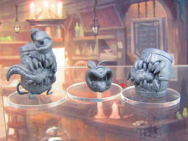 Mimic Barrels & Apple Loot Monsters Mini Miniature Figure 3D Printed Model