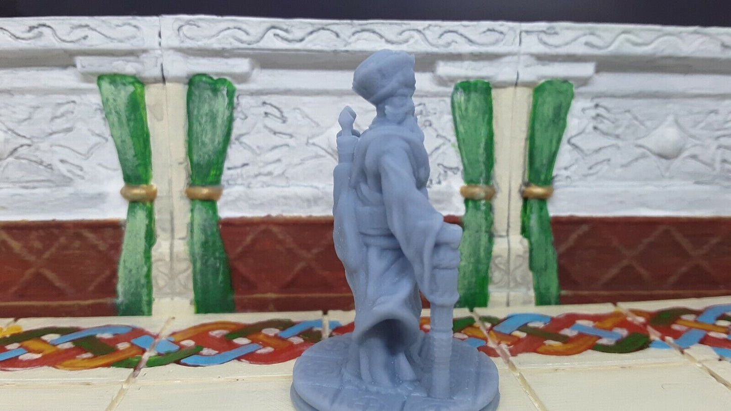 Chancellor Vizier Arabian Themed Mini Miniatures Figure 28-32MM 3D Printed Resin
