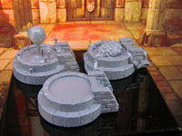 
              3pc Mind Horror Brain / Growth Pools Scatter Terrain Scenery Mini Miniature
            