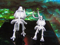 
              Mammoth Undead Elephant Skeleton Pair Mini Miniature Model Character Figure
            