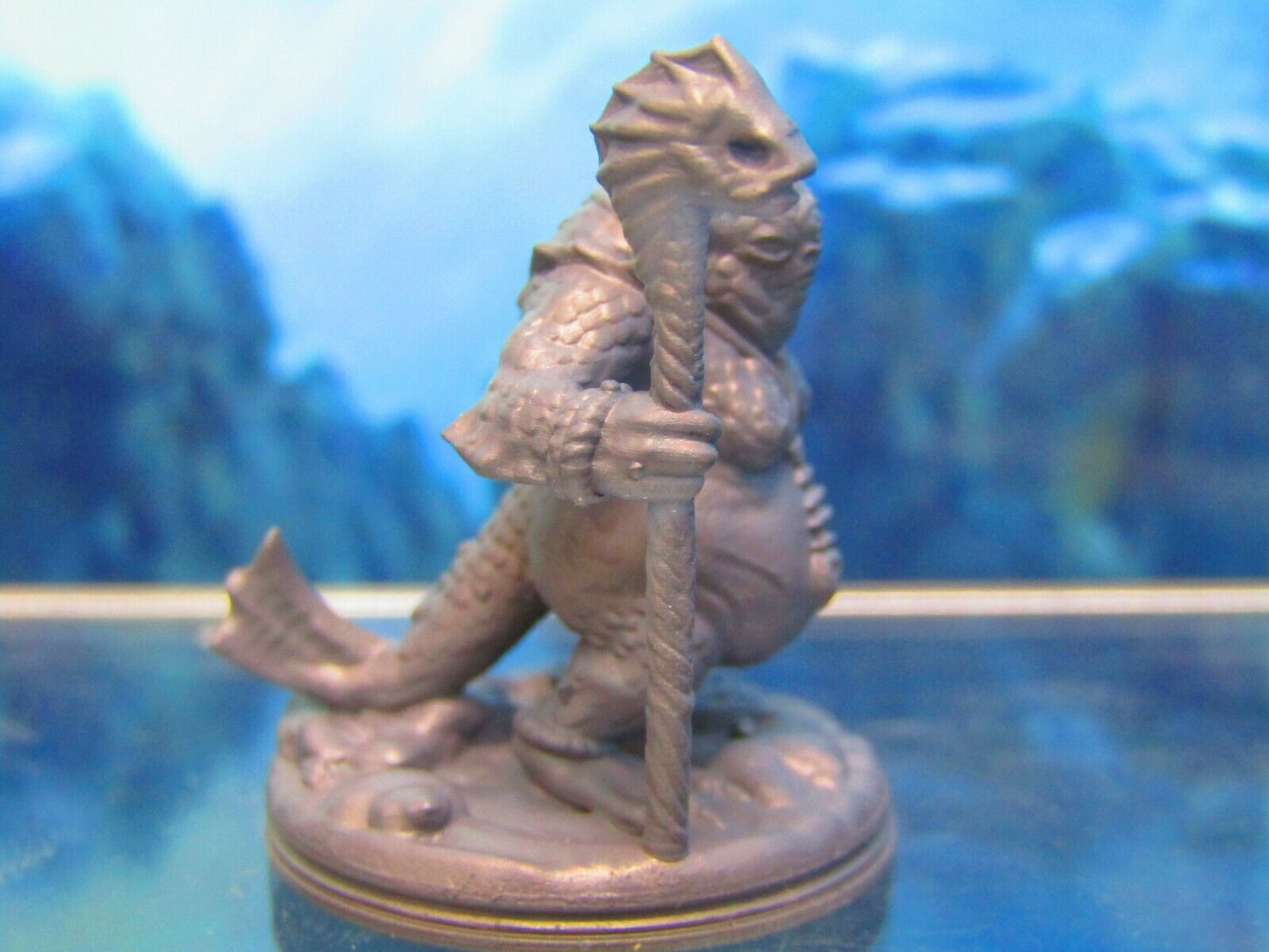 Sea Devil Shaman Priest Cleric Holyman Mini Miniature Figure 3D Printed Model