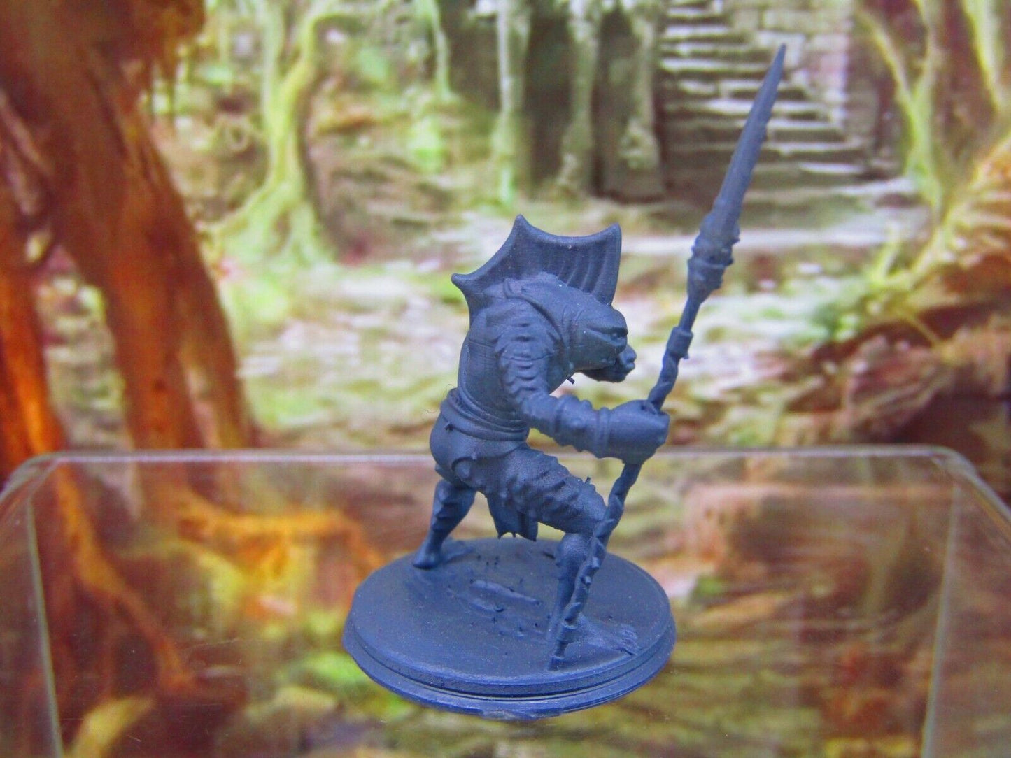 Deepfin Marloch Tribe Warrior w/ Trident Mini Miniature Figure 3D Printed Model