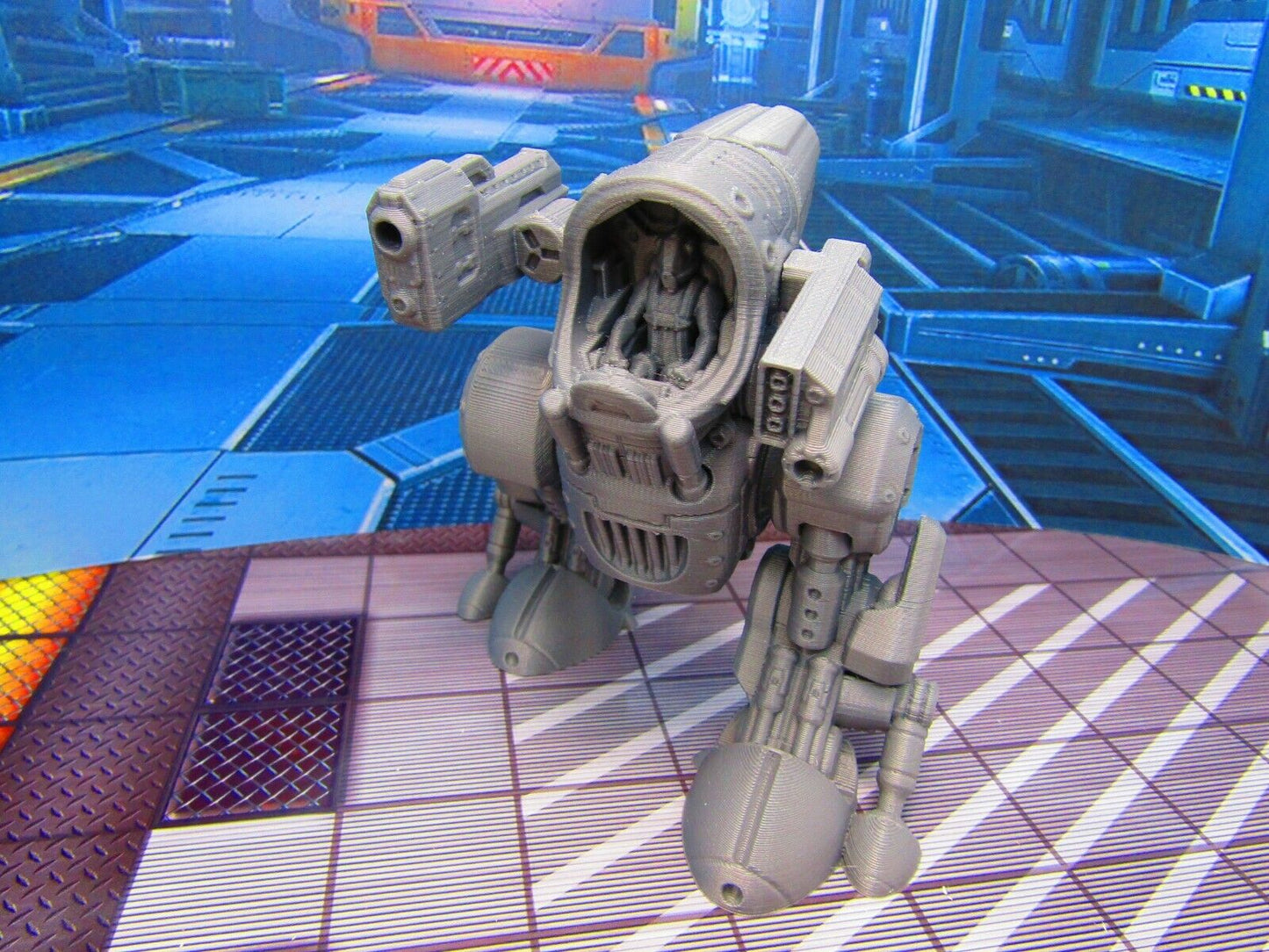 Battle Mech Attack Walker Miniature Mini Scatter Terrain Scenery