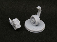 
              Wheeled Recon Bot Camera Droid Mini Miniature 3D Printed Figure Model
            