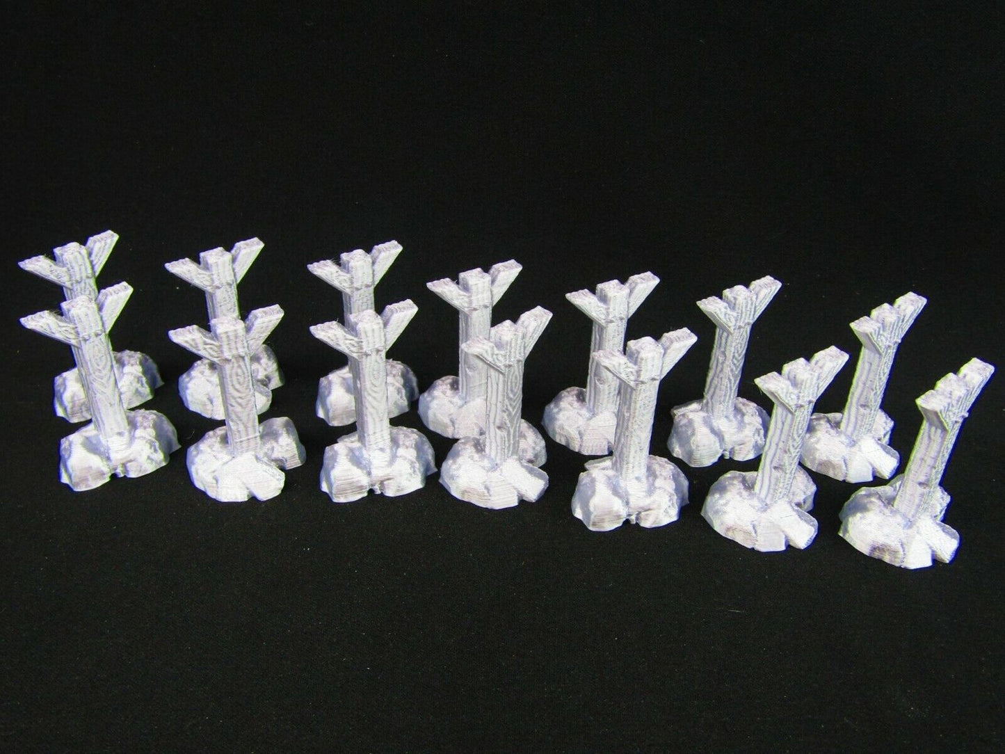14pc Mine Shaft Column Supports Scatter Terrain Scenery 3D Printed Mini