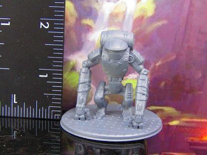 Scrapyard Bot Junkyard Robot Mover Mini Miniature Model Character Figure
