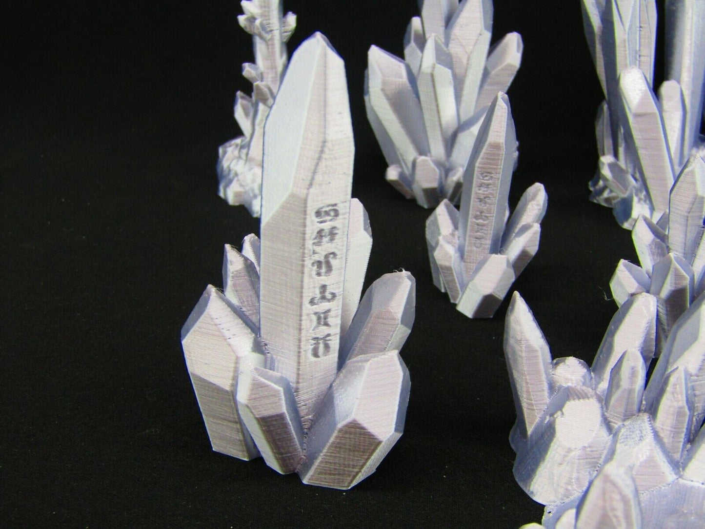 Crystal Cavern Cave Scatter Terrain Scenery 3D Printed Mini Miniature Model