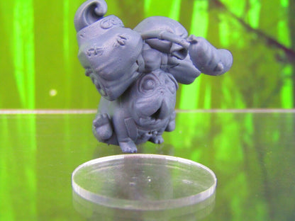 Pug Packdog Companion Pet Familiar Mini Miniature Figure 3D Printed Model