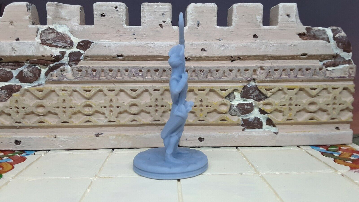 Egyptian Mummy Archer Zombie Mini Miniature 28/32mm Figure D&D 3D Printed Resin