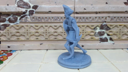 Egyptian Mummy Warrior Zombie Mini Miniature 28/32mm Figure D&D 3D Printed Resin