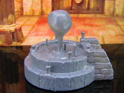 Levitating Blood Pool Scatter Terrain Scenery Mini Miniature Model