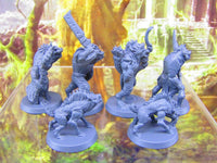 
              6pc Gnolls and Hyenas Encounter Set Mini Miniatures 3D Printed Resin Model
            