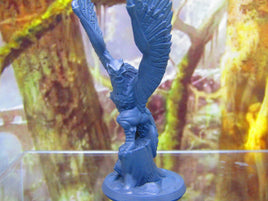 Bird Faced Harpy Wings Spread Mini Miniature Figure 3D Printed Model 28/32mm