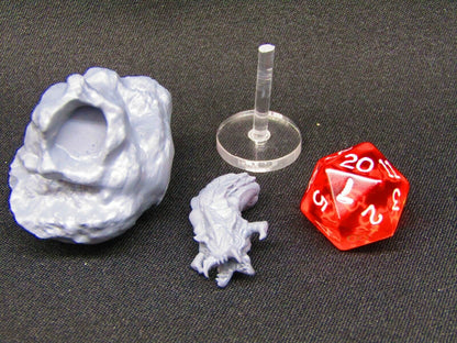 Asteroid / Moon Worm Beast Creatures of the Cosmos Starfinder Fleet