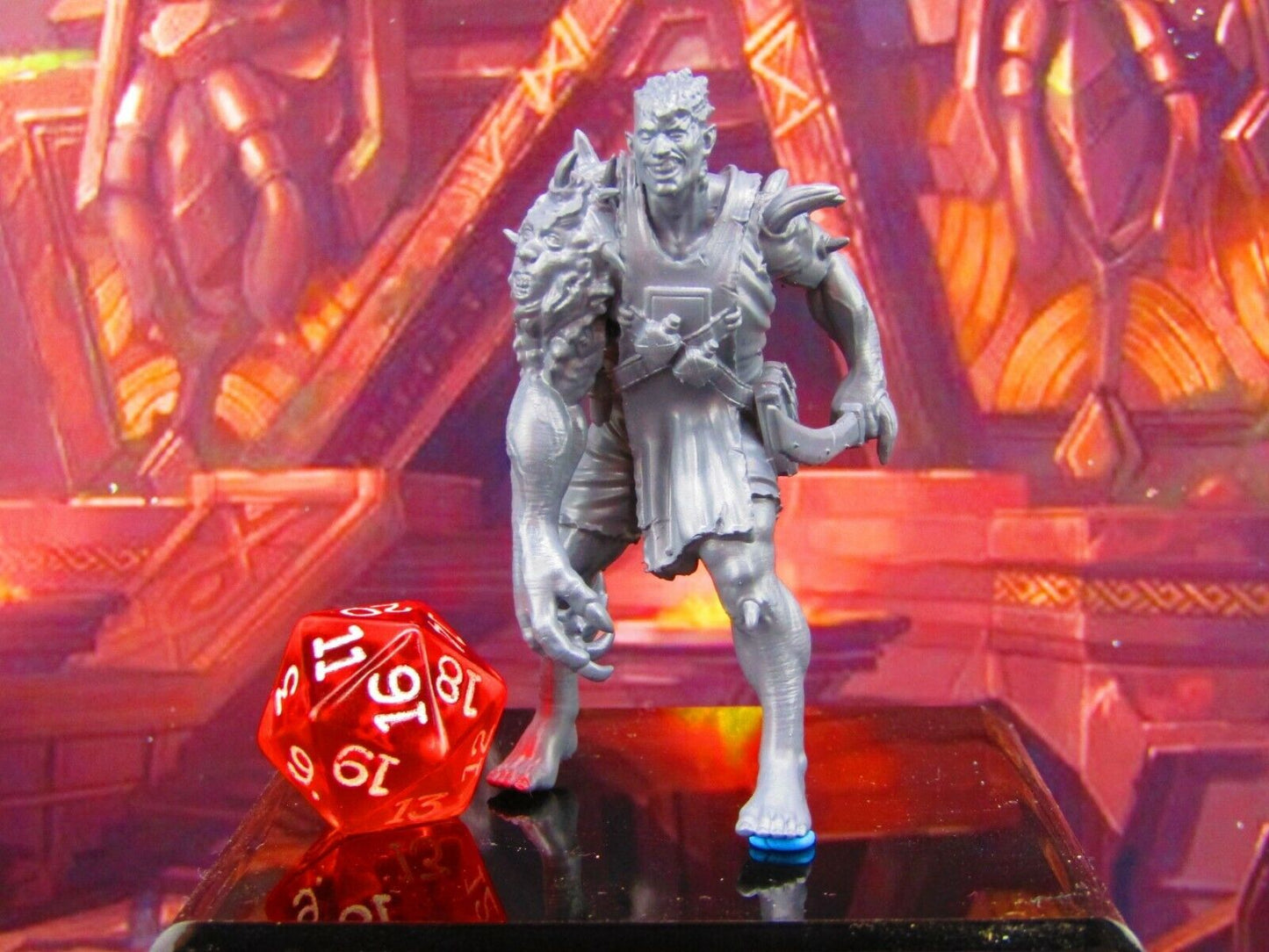 Giant Mutated Alchemist Doctor Monster Mini Miniature Model Character Figure