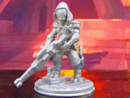 Alien Assassin Mercenary Sniper Mini Miniature Model Character Figure 28mm/32mm